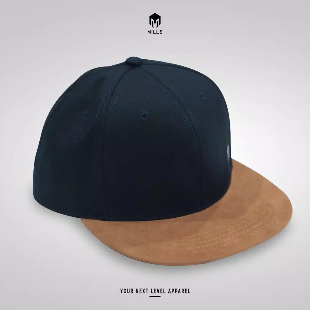 Mills Snapback Caps A4.4003 Black