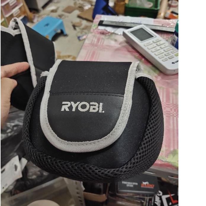 ✺ tas reel pancing pelindung reel sarung reel bag besar muat 3000 sampai 12000 ✴