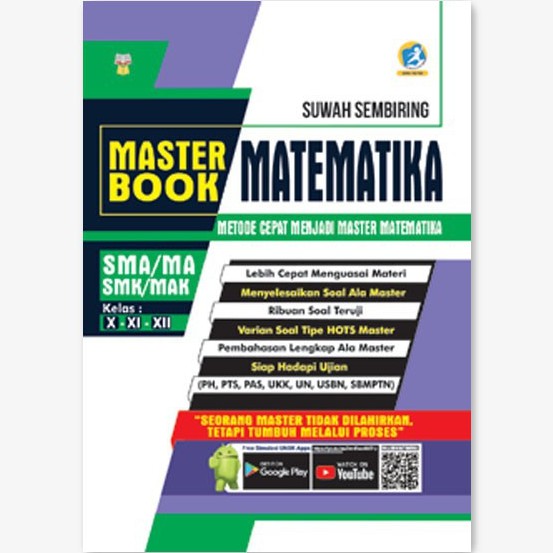 Master Book Matematika SMA - Menjadi Master Matematika