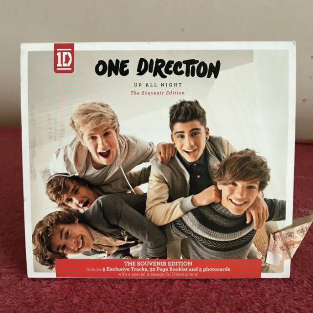 One Direction Album Up All Night Souvernir Cd Dvd Kaset 1d The