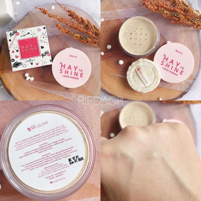 Bedak Tabur MS glow