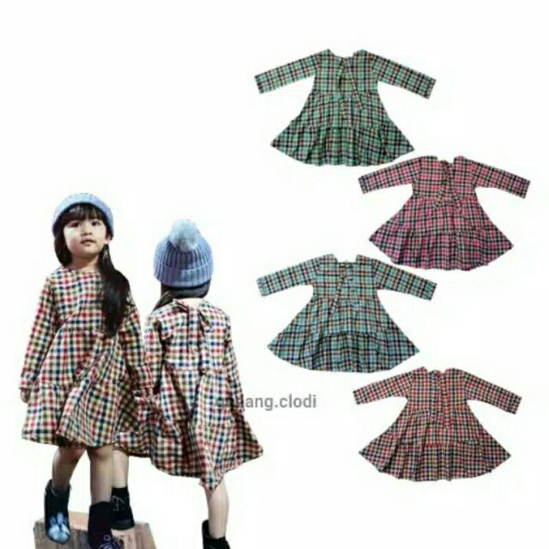 LALUNA dress 3-4tahun gudang.clodi dress anak perempuan