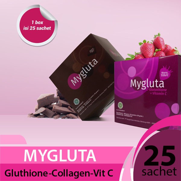 MYGLUTA  Glutaskin dr. Ummi Amizah. Minuman Kolagen Pemutih Kulit Badan