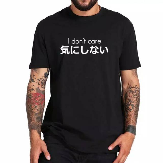 INDIE CLOTHING KAOS I DONT CARE PREMIUM DISTRO