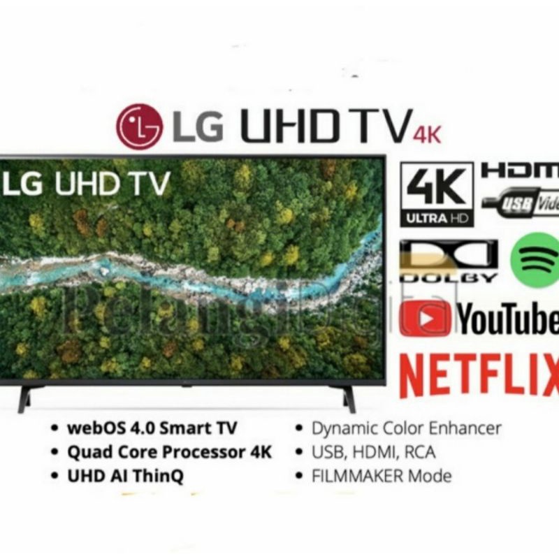 LG 4K UHD TV 65UP7750PTB 65 Inch 65UP7750 Smart Magic Remote AI ThinQ