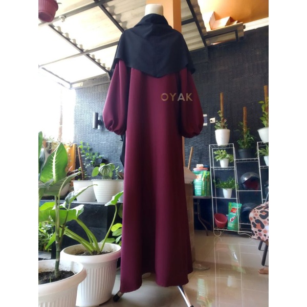 AbayaLenganBalon, GamisLenganBalon,