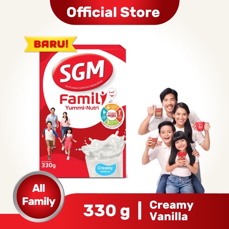 SGM Family Yummy Nutri 330gr