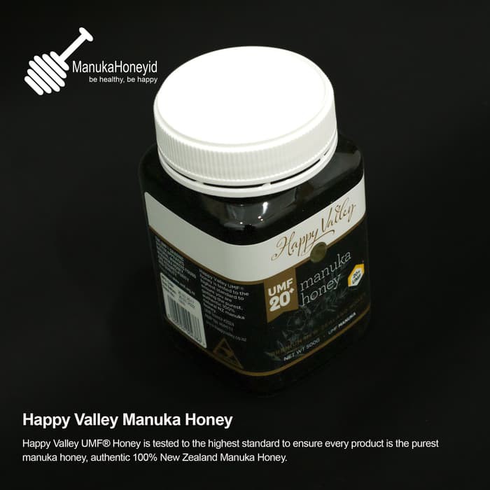 

Madu Manuka Honey Happy Valley UMF 20 - 500gram - MMD1584