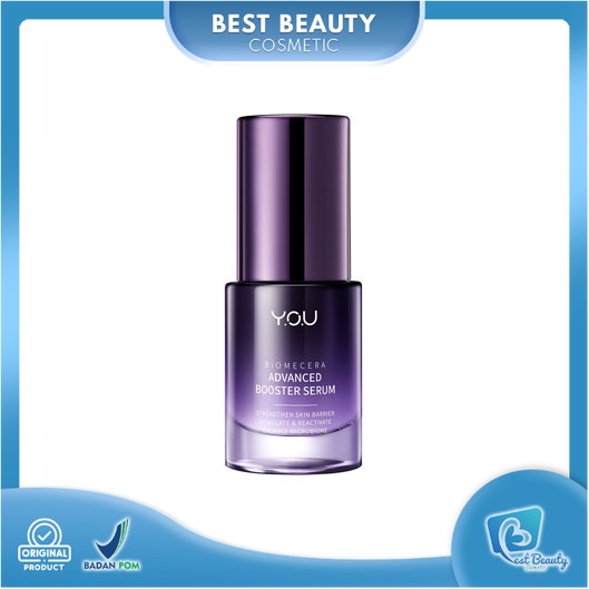 ★ BB ★ Y.O.U Biomecera Advanced Booster Serum - Ceramide Skin Barrier Repair - YOU Serum Wajah