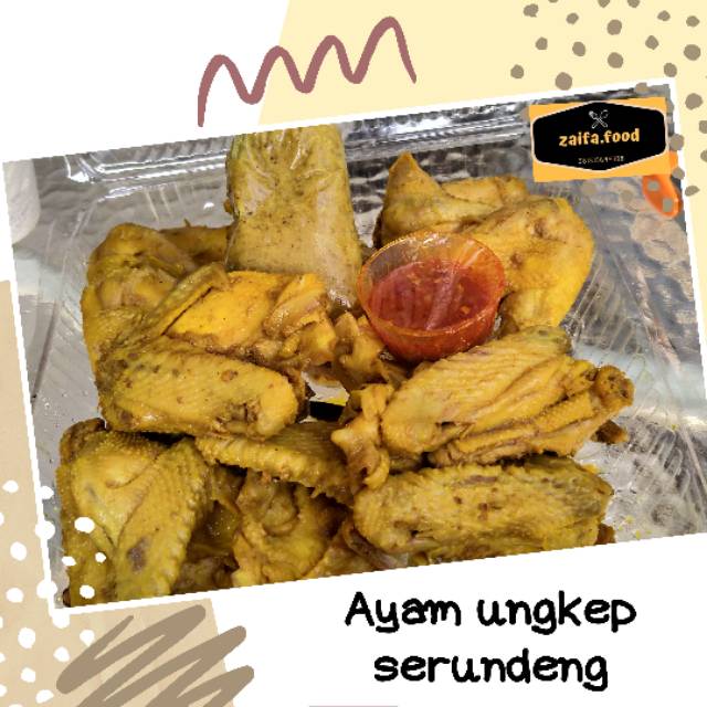 

Ayam ungkep serundeng / ayam pejantan 1 ekor