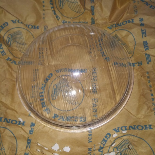 Kaca Mika Batok Lampu Depan Headlamp CB100 CB125 S90 CB 100 125 Ori Original Nos