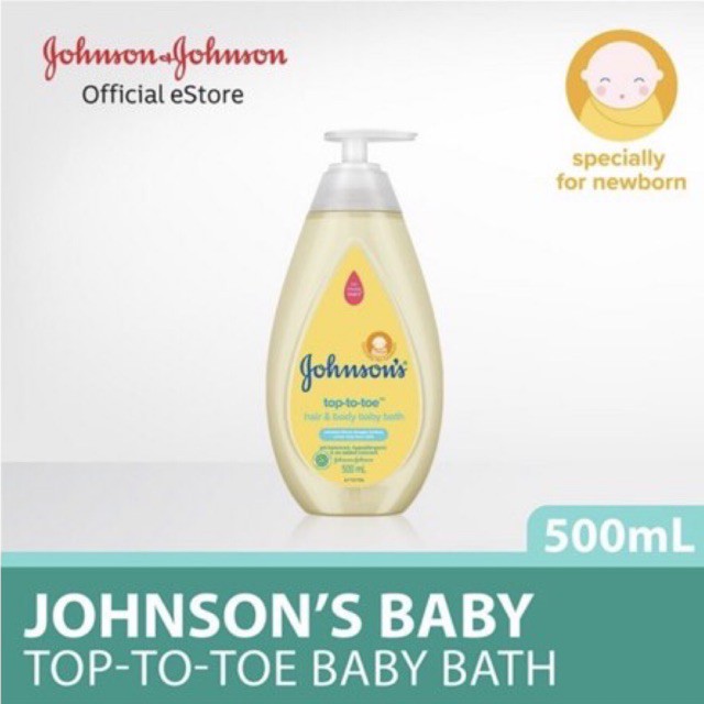 Johnson’s Baby Top to Toe Bath 500ml - Johnson Sabun Mandi Bayi