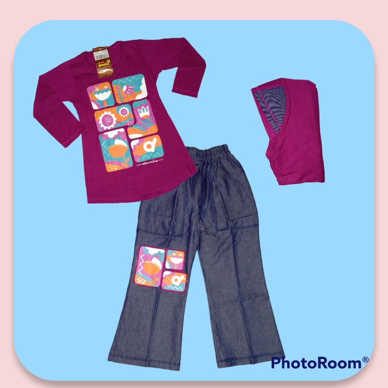 Setelan Dannis Anak Perempuan