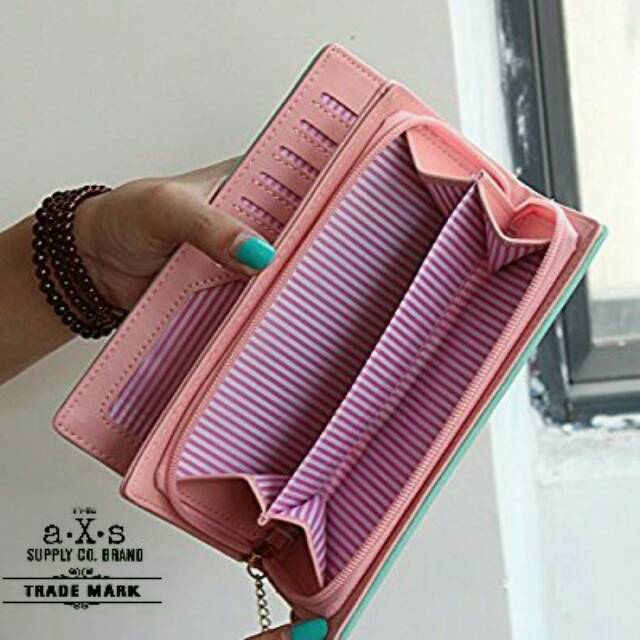 Dompet korea murah RATU BARBIE /fashion wanita /dompet lipat panjang muat banyak