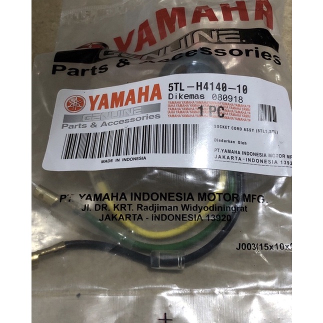 FITING / VITING / SOKET LAMPU DEPAN YAMAHA ORIGINAL YGP