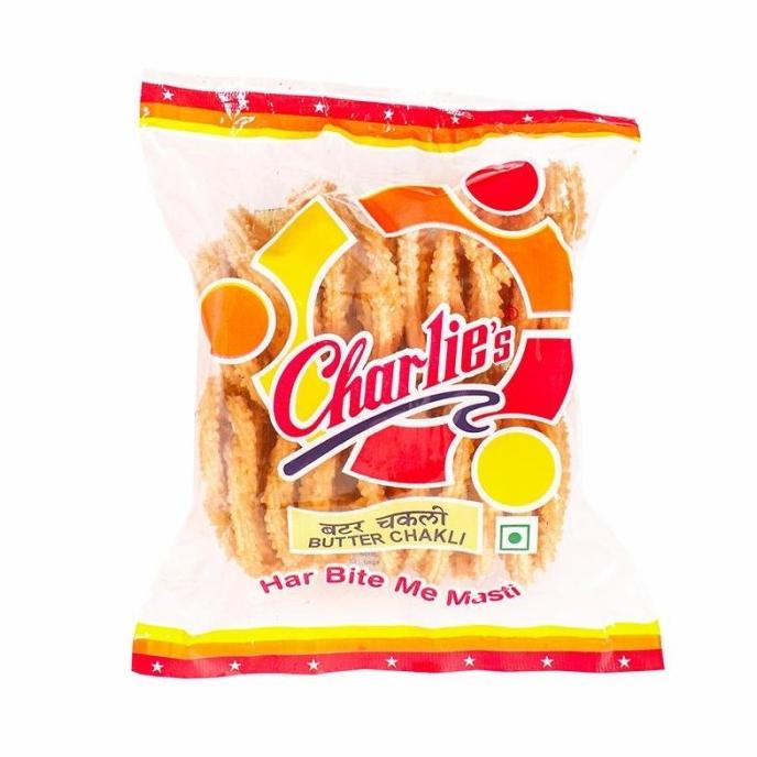 

@#@#@#] Butter Chakli CHARLIE'S 100g / Namkeen / Snack / Renyah