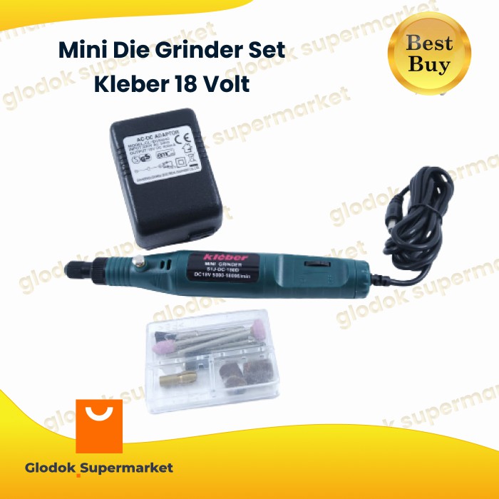 Mini Die Grinder Set Kleber 18 Volt