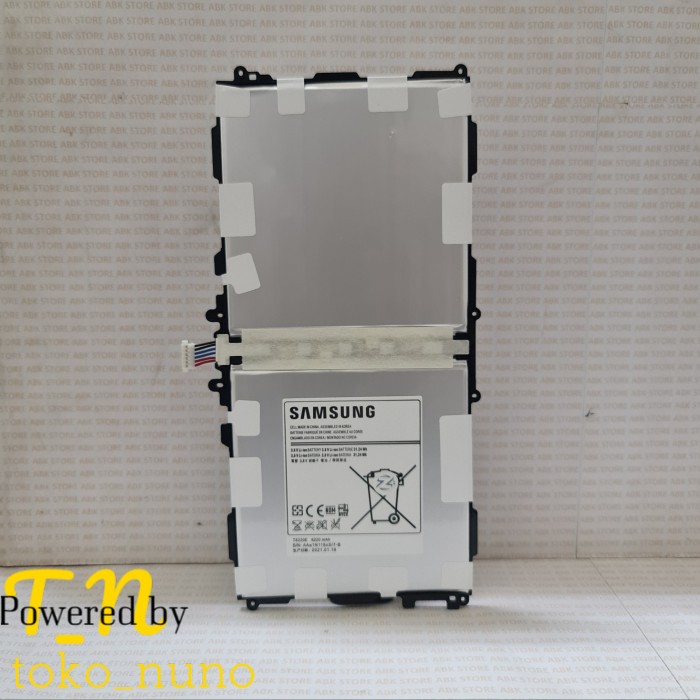 Batre Baterai Battery Samsung Note 10.1 2014 P600 P601 P605 T8220E ORI