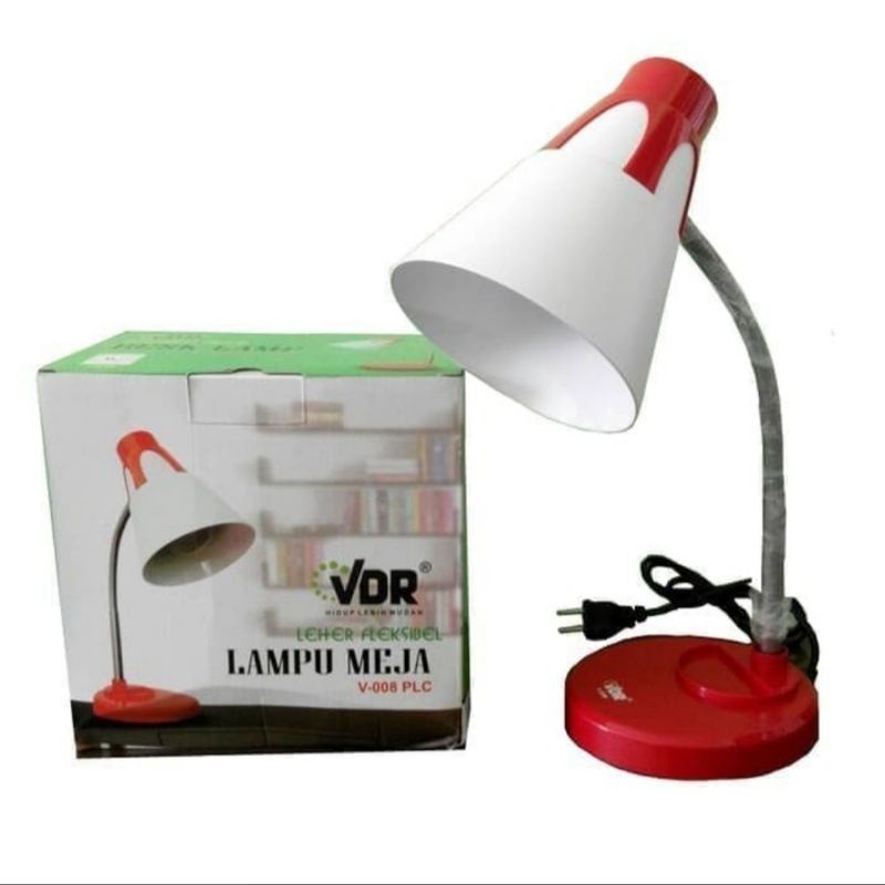 lampu meja belajar Fleksibel + switch VDR 008