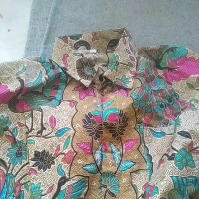 New Aprival Distro Batik Pria Bordir Sogan Hrb026 Batikkaf Notoarto Batik Ipnu-ippnu Hem Pria Modern