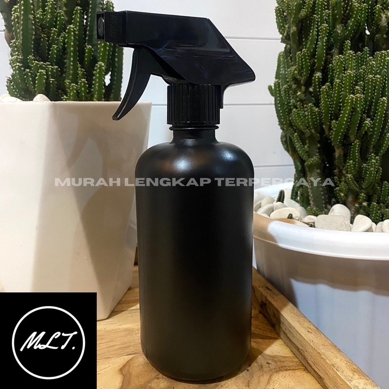 BOTOL KISPRAY 500ML HITAM / BOTOL 500ML HITAM SPRAY KISPRAY /BOTOL HITAM 500ML TRIGGER SPRAY KISPRAY