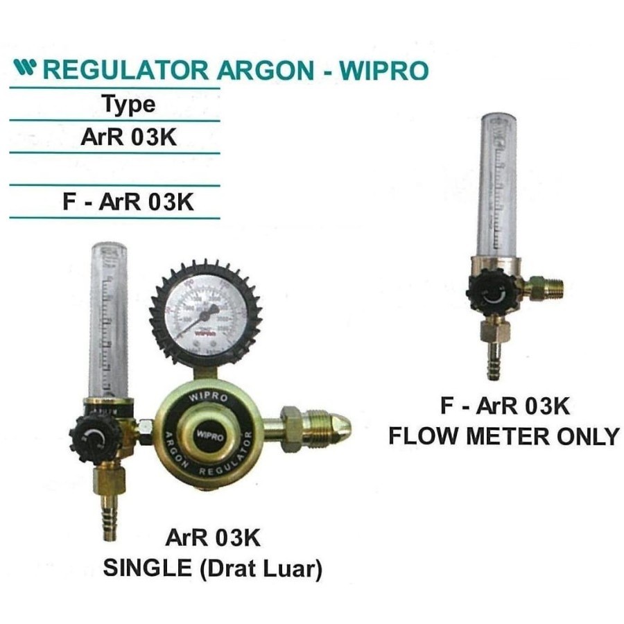 Jual Flow Meter Only for Regulator Argon Wipro FArR03K Shopee