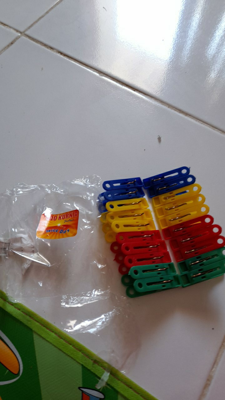 Jepitan Baju Untuk Jemuran Baju 1bgks Isi 20pc