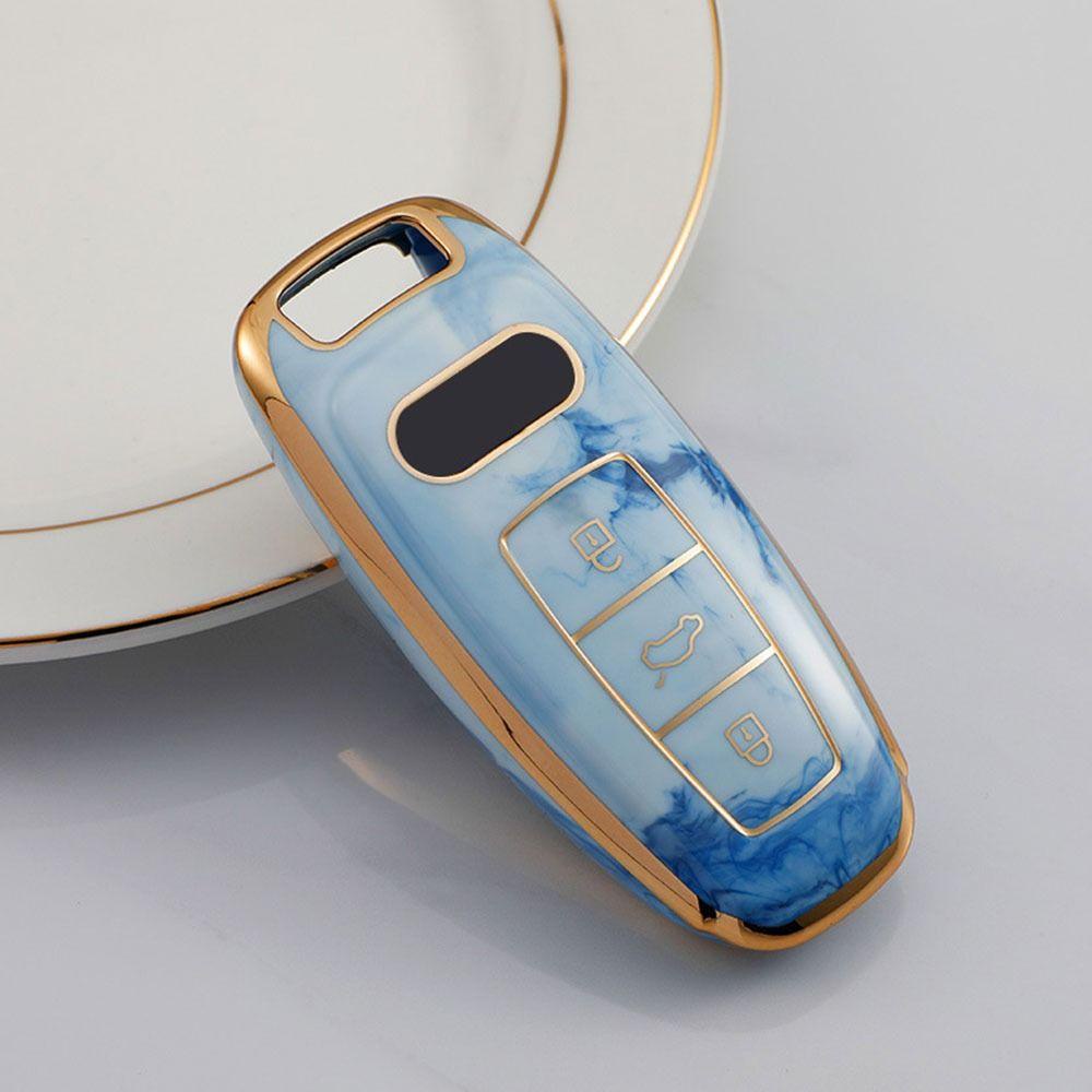 Top Remote Key Case Soft TPU Pelindung Kulit Key Fob Cover