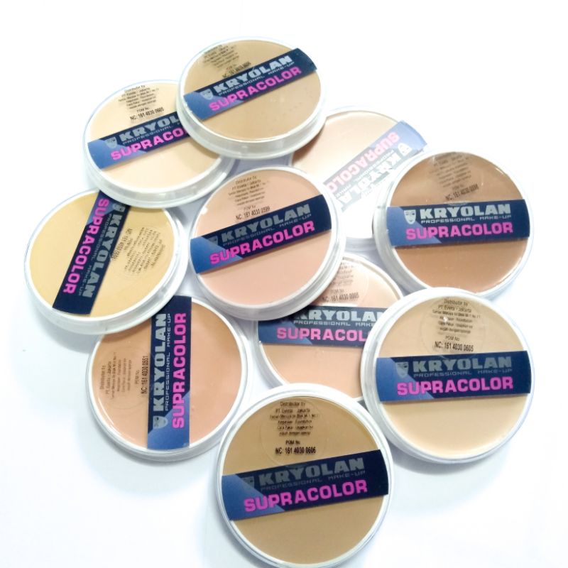[NEW] KRYOLAN SUPRACOLOR MINI FOUNDATION ORIGINAL 15gr/ 1W 2W 3W 4W 5W 6W IVORY NB NATUREL