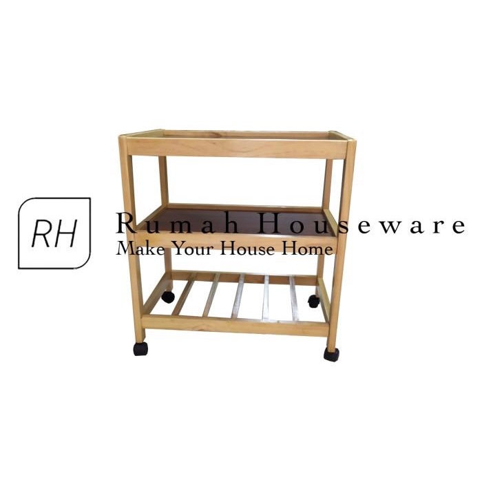 Meja Meja Tv / Rak Tv / Rak Dorong / Meja Dorong 3 Susun