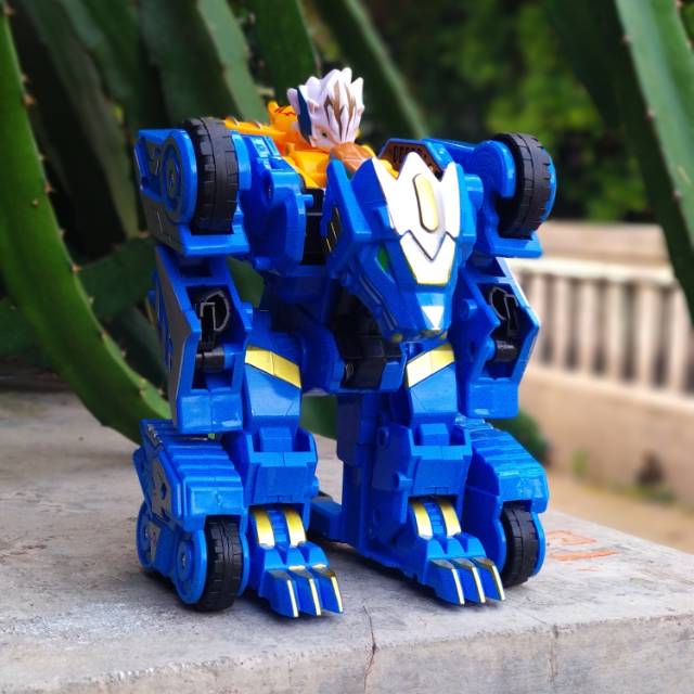 PROMO MONKART WARFRAME GIGAROID LEO BIRU BESAR READY