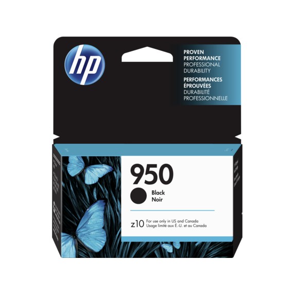 HP 950 Black, BK, Hitam