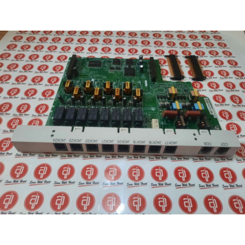 CARD KX-HT TES SERIES CARD KE TIGA 2 LINE 8 extension second bagus