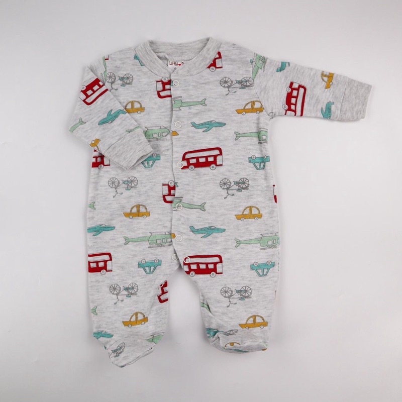 BABY K2 - Sleepsuit baby isi 3 pcs motif mommy hero