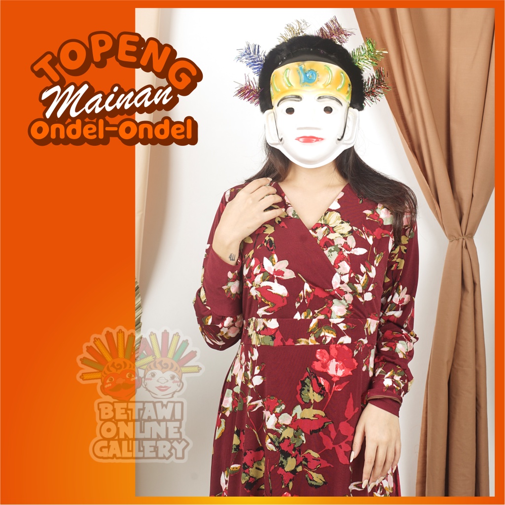 Sepasang Topeng Ondel Ondel