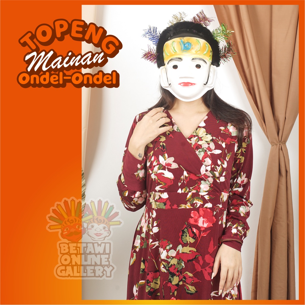 Topeng Mainan Ondel-ondel [ SATUAN ]