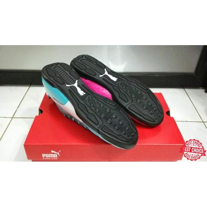 puma evopower pink and blue