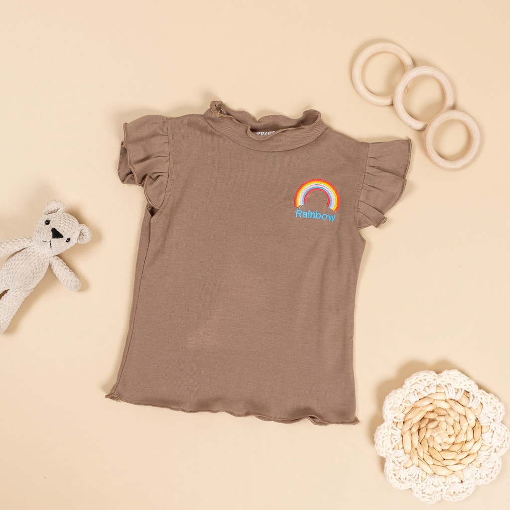 Owlet - Kaos anak perempuan / Atasan anak perempuan 1-5 tahun