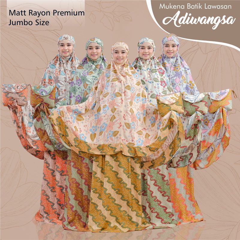 mukena bali mukena batik bali pekalongan premium terbaru variasi rempel jumbo batik cap