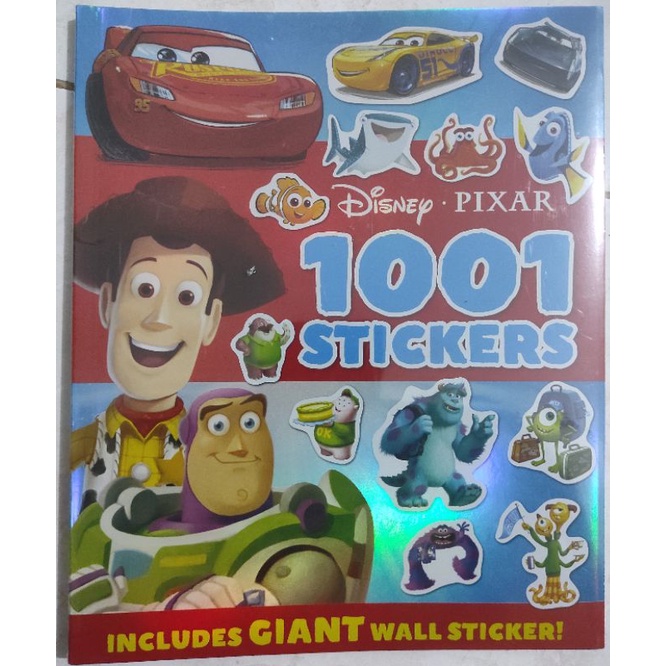 

Buku Disney PIXAR 1001 Stickers