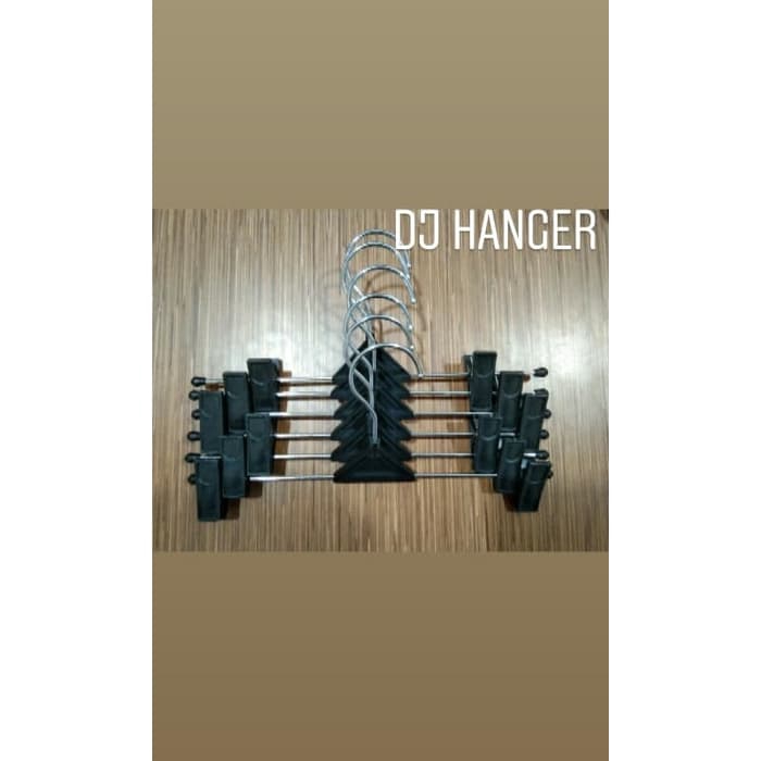 Hanger Jepit Besi 3mm (31cm) | Gantungan Celana dan Baju