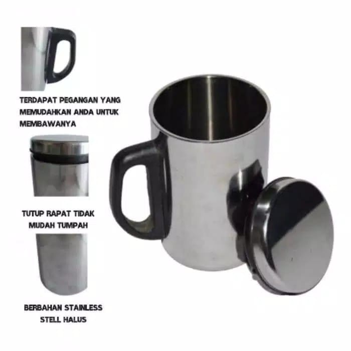 [ JB99 ] Thermos Gelas Mug Stainless 500 ml