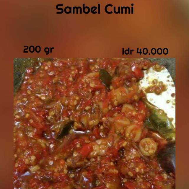 

Sambal cumi