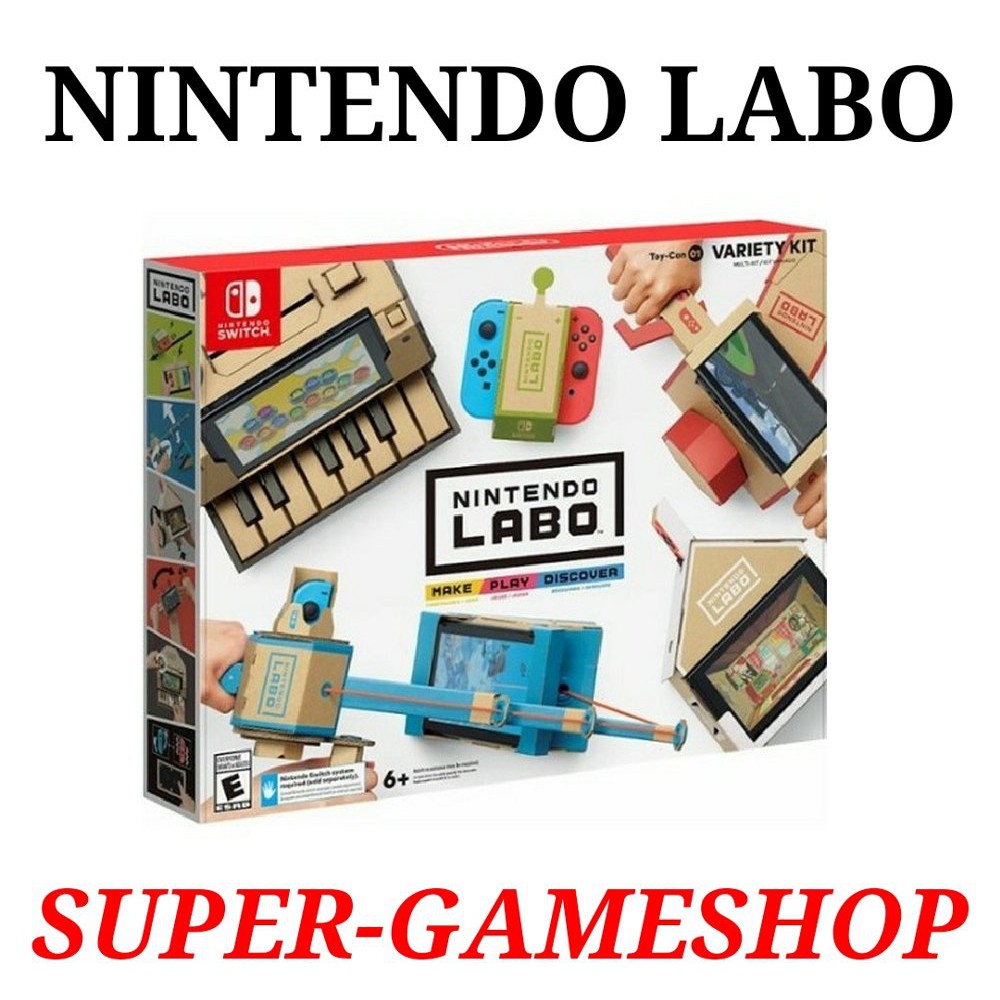 Jual Nintendo Labo Variety Kit   Nintendo Switch Labo Variety Diskon