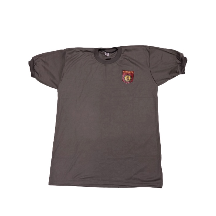 Kaos Samapta Lengan Pendek Kaos Oblong Samapta Coklat