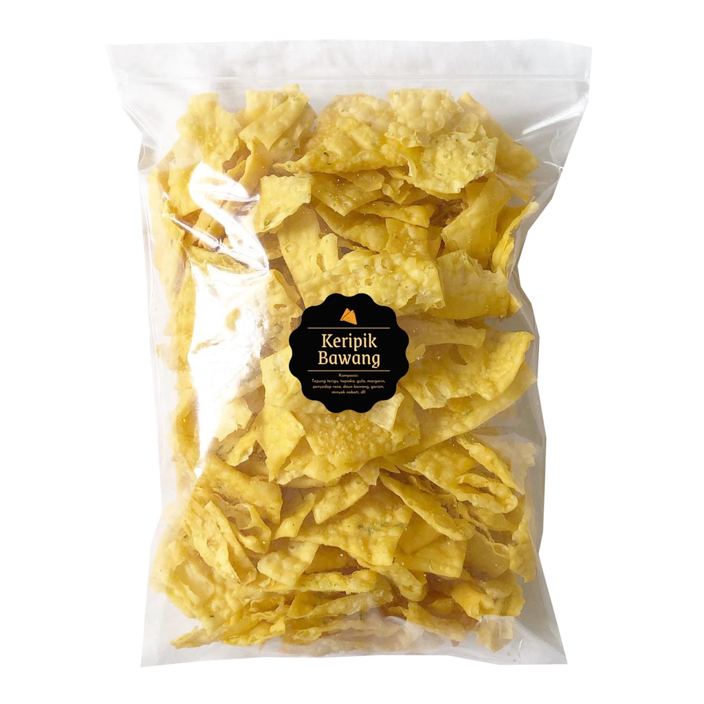 [DELISH SNACKS] Keripik Bawang (Grosir) 250gr 500gr 1 KG / Snack Cemilan Camilan Grosiran Kiloan