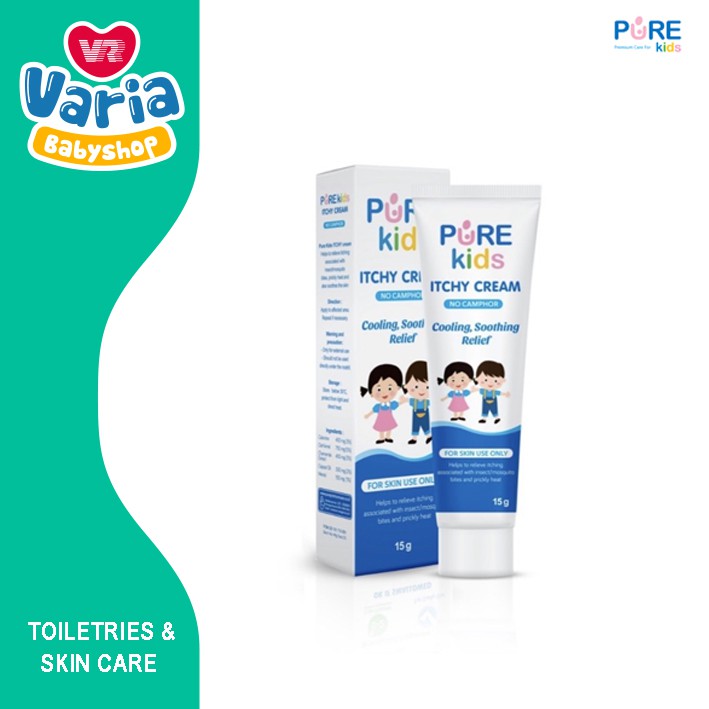 PURE ITCHY CREAM 15GR | PURE KIDS