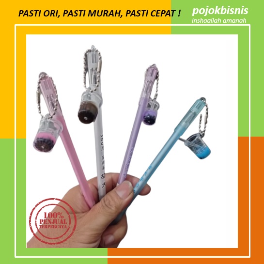 PEN KARAKTER UNIK / PULPEN IMUT / PULPEN LUCU TERMURAH! BOLPEN BOLPOIN IMUT ALAT TULIS SEKOLAH KARAKTER