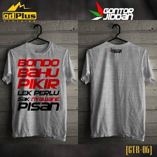 Kaos Gontor Jiddan [GTR-06]