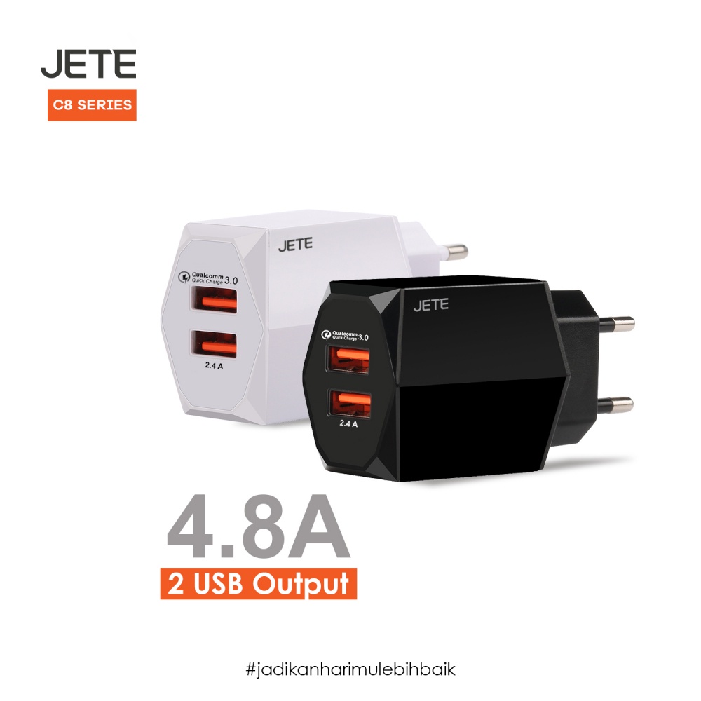 TRAVEL CHARGER JETE C8 4.8A - ORIGINAL JETE